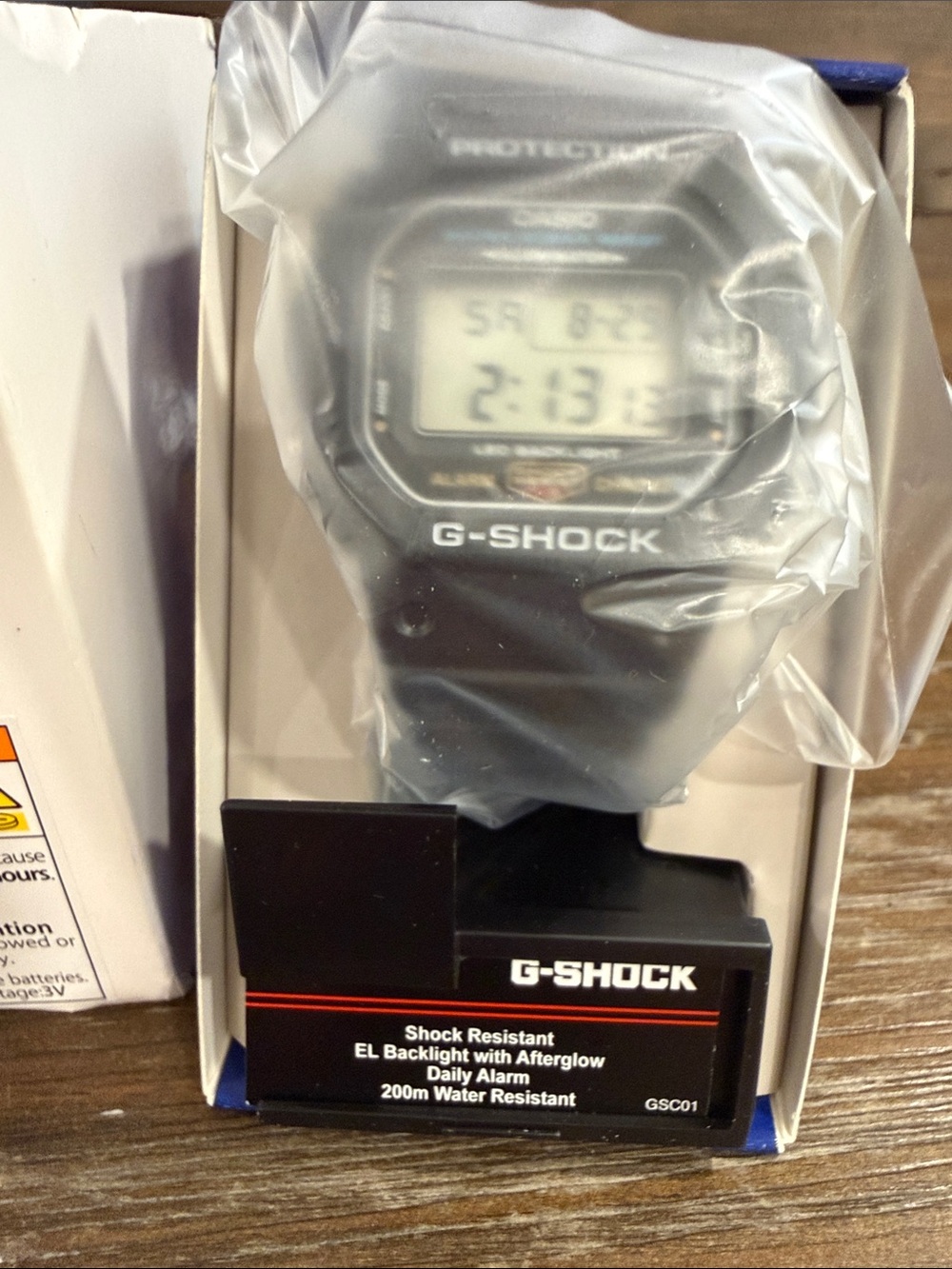 G-Shock Black Digital Resin Watch